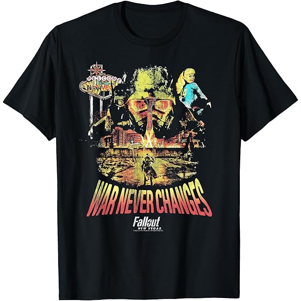 Amazon.com: Womens Fallout Video Game New Vegas War Never Changes